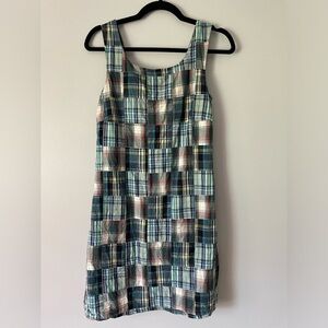 Cape Madras Shift Dress